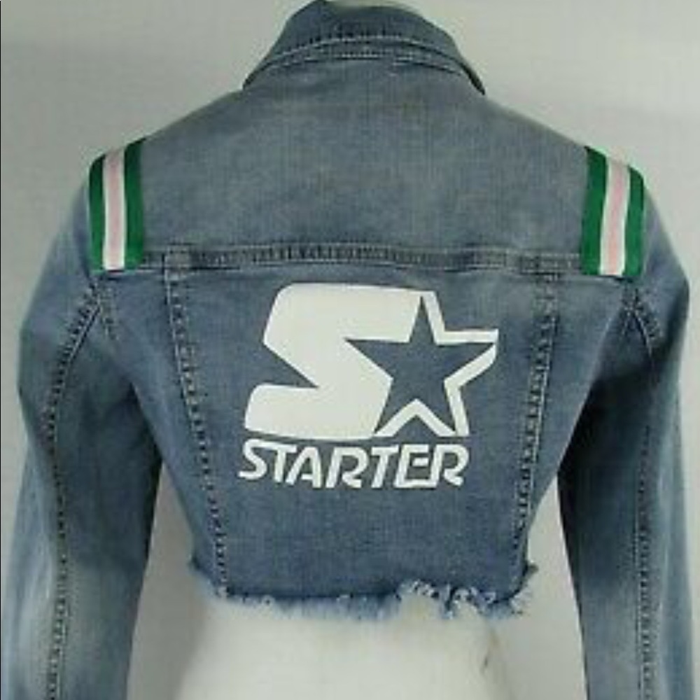 Cropped Denim jacket